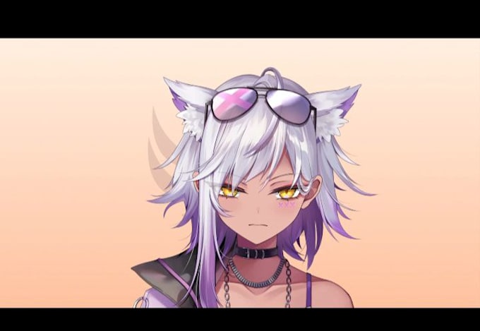 design and rig live 2d vtuber avatar model anime vtuber commision for streaming