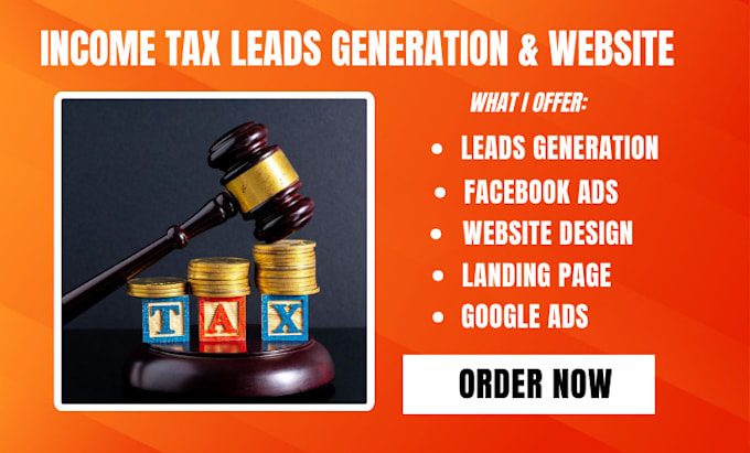income tax leads income tax website finance website income tax leads