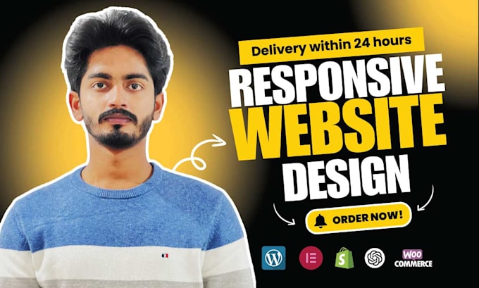 build website design or redesign website on wordpress