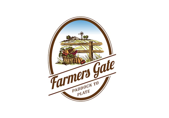 design wonderful farmers gate logo