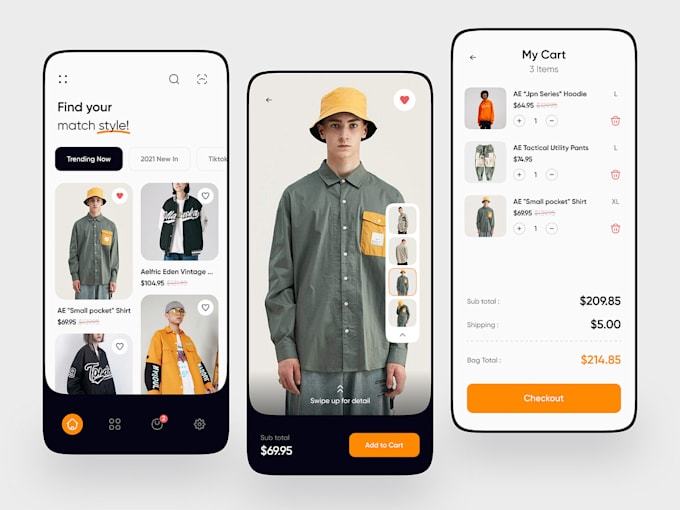 create ecommerce website, multivendor app, shopping app, restaurant app
