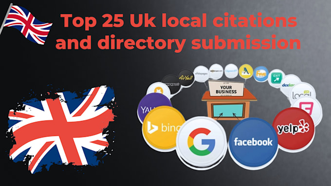 creat UK local citation and directory submission