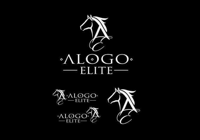 design high quality equestrian product sharp logo
