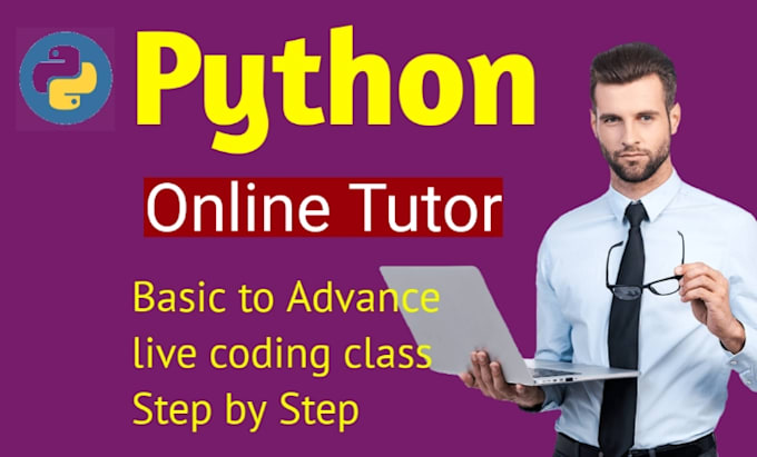 be your online coding tutor for python programming from basic to advance