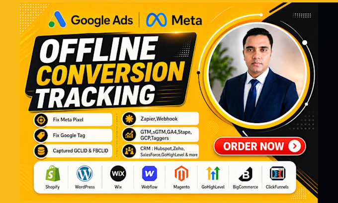 setup google ads and meta offline conversion tracking