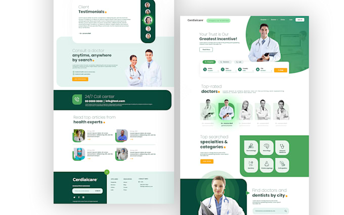redesign your website into a high conversion design in figma