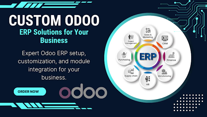 install odoo erp and customize modules for your business