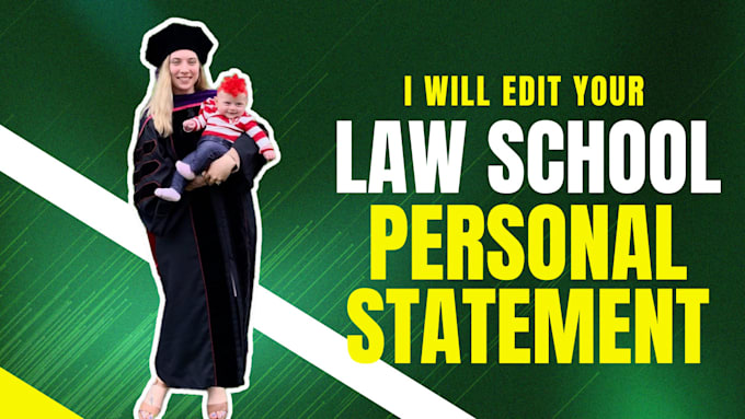 proofread and edit your law school personal statement