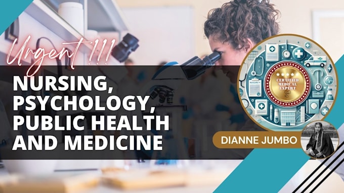 do nursing, psychology, public health and medical research