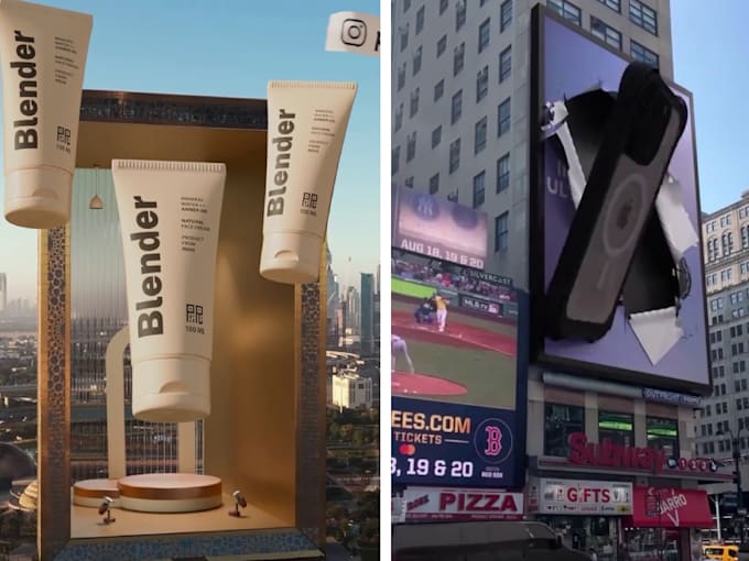 make trendy cgi advertisement videos