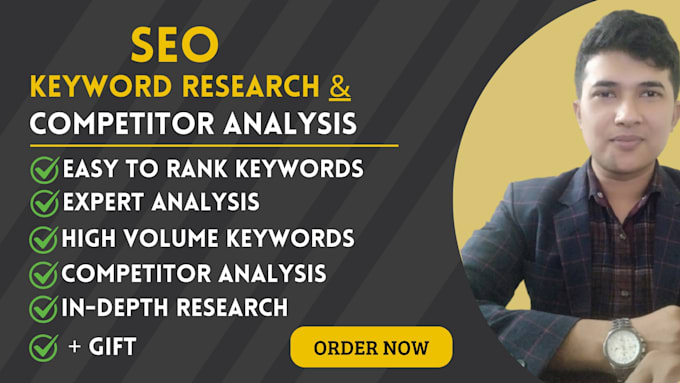 do profitable SEO keyword research and competitor analysis
