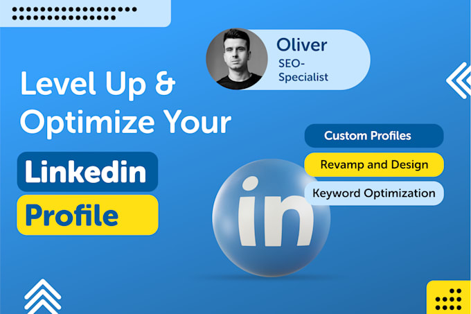 Level up and seo optimize your linkedin profile by Remoteoli | Fiverr