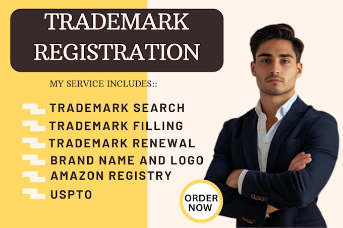 Do expert trademark registration, uspto filing, amazon brand registry ...