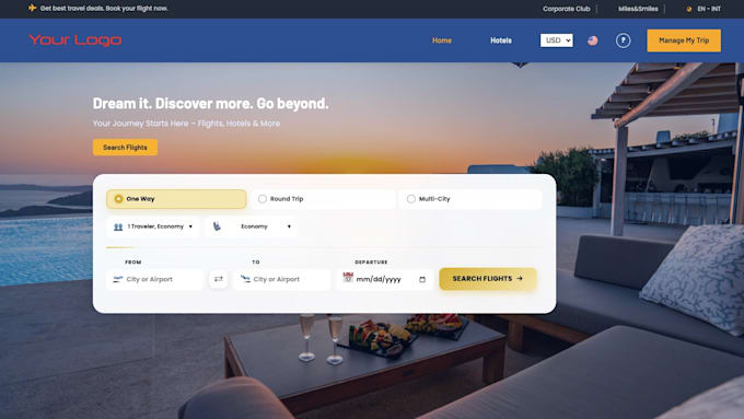get you a free flights booking api with cheapest airfare