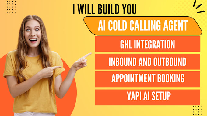 develop ai calling agent for inbound, outbound calls via vapi