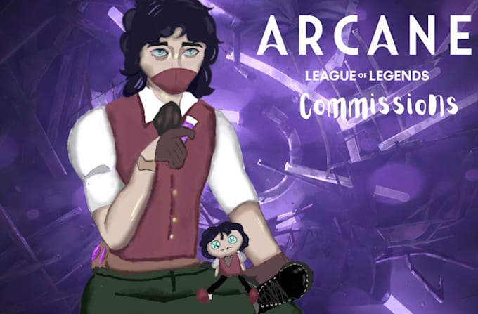 do any commission in arcane art style