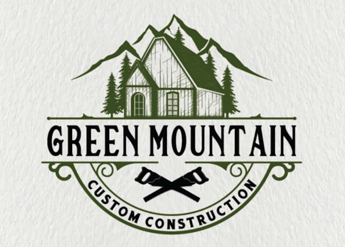 do bold and strong logo for your construction company