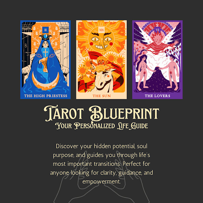 create a tarot life blueprint for clarity and direction