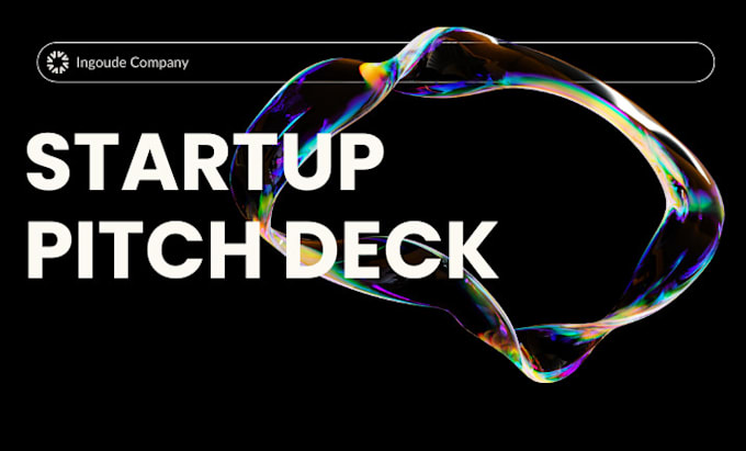 design a pitch deck presentation, pitch deck design, and investor pitch deck