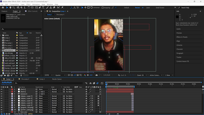 do professional video editing