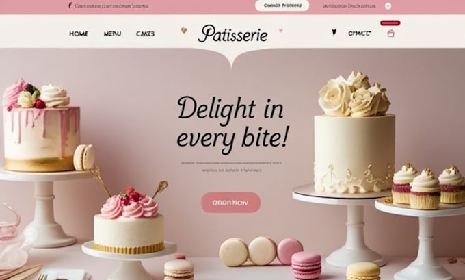 design bakery shopify store bakery website pastries shopify store pastry website