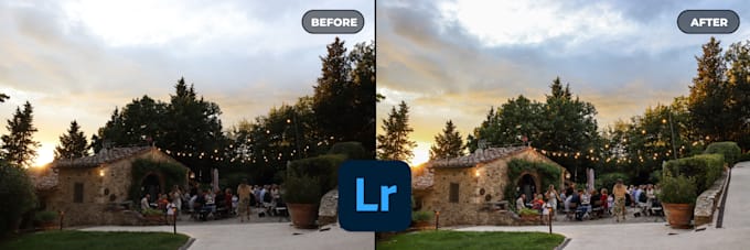 do professional lightroom photo editing