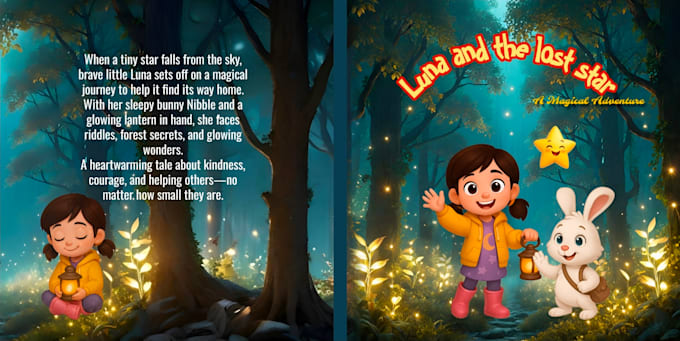 illustrate your 3d childrens book