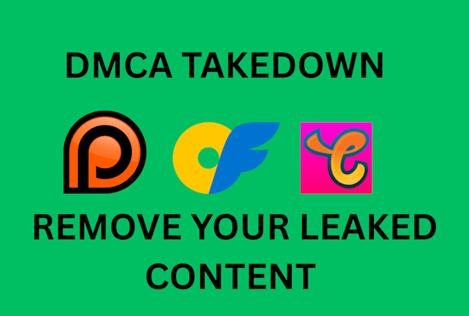 remove leaked content and private images via dmca