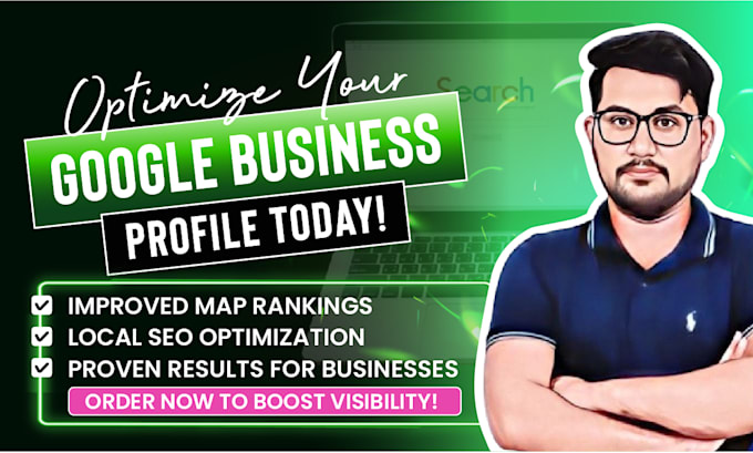 optimize gbp for local SEO and map ranking