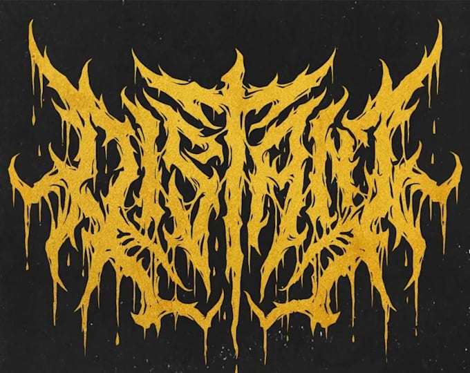 create a pagan folk metal logo