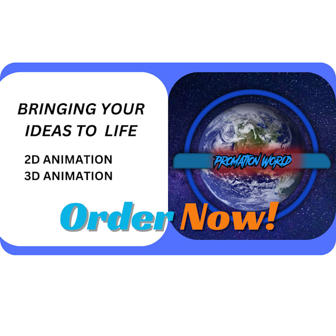 create custom professional 3d animations