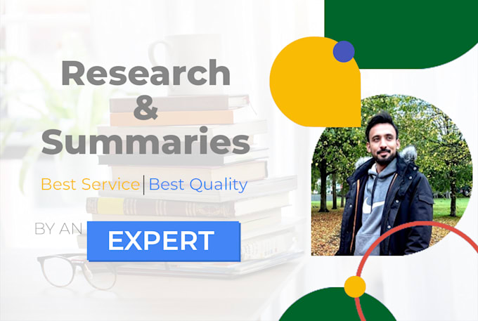 research and write quality summaries on any topic