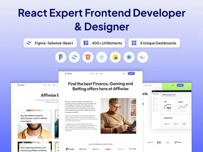 be your frontend web developer using reactjs, nextjs, javascript, ts