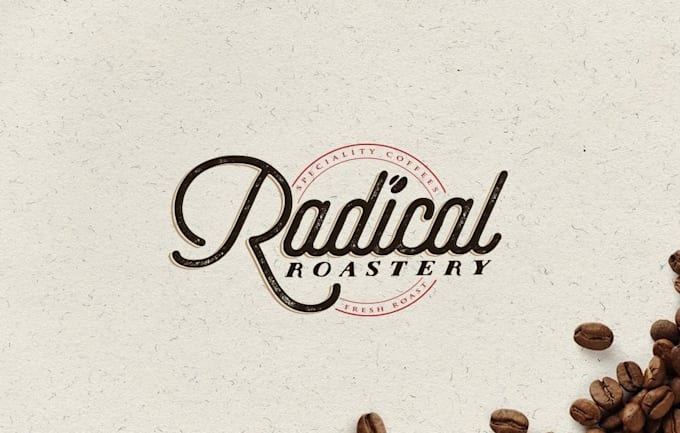 do a custom modern and unique coffee brand logo design