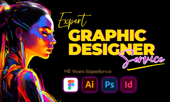 be a professional graphic design service adobe illustrator expert
