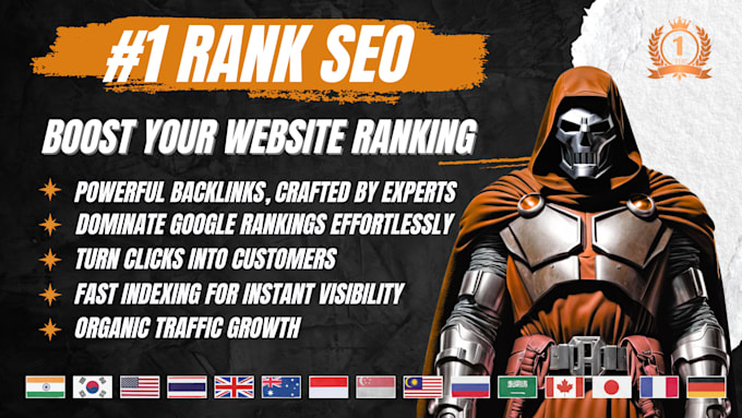 do complete monthly off SEO package with high da backlinks