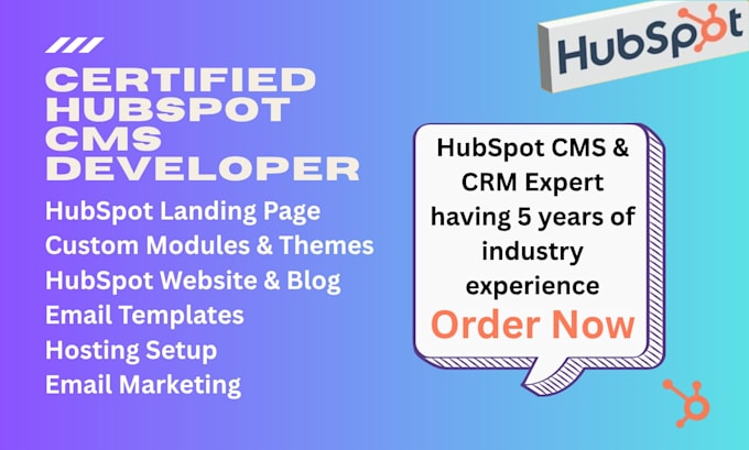 be hubspot cms expert website developer