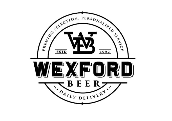 design creative wexford beer logo