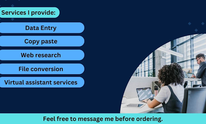 do data entry, copy paste and product listing