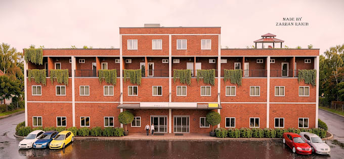 do exterior , interior , floor plan 3d design with sketchup and rendering