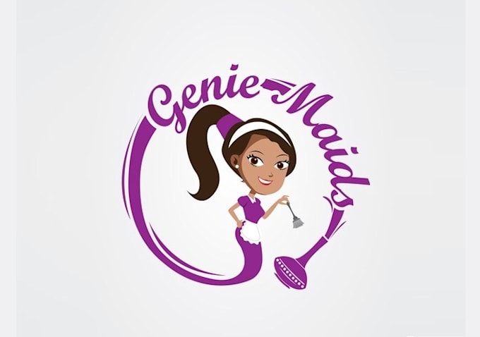 design modern cleaning services logo