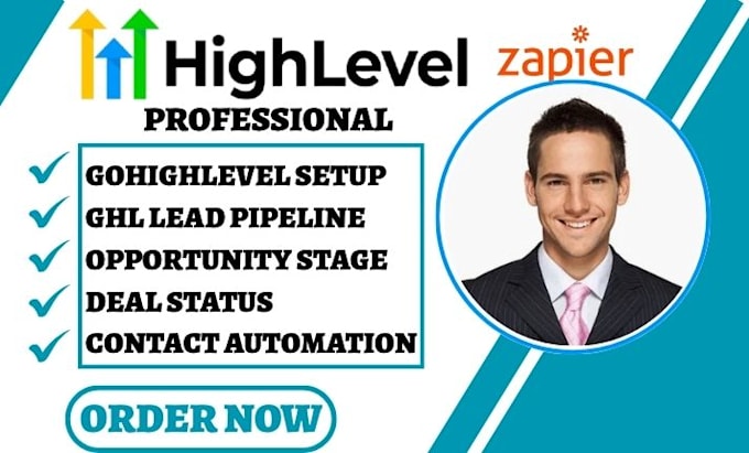 gohighlevel lead pipeline ghl opportunity stage deal status contact automation
