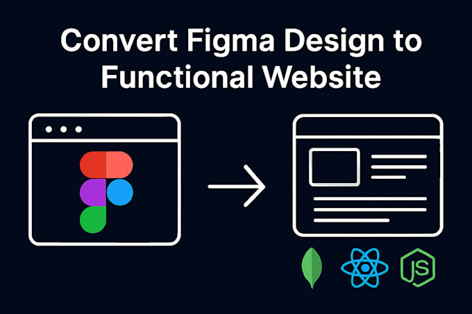 figma to responsive react website conversion