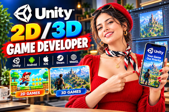develop and publish your unity mobile games for android, ios