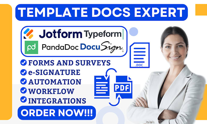online forms surveys jotform docusign typeform signwell pandadoc zoho formstack