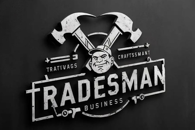 do tradesman logo with satisfaction guaranteed