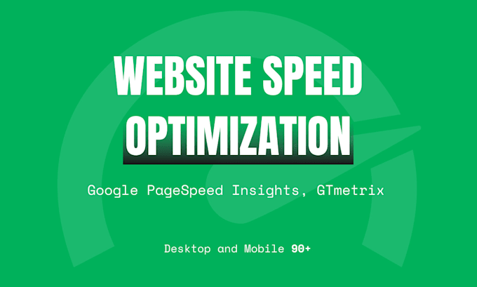 optimize your website speed for gtmetrix and pagespeed insights