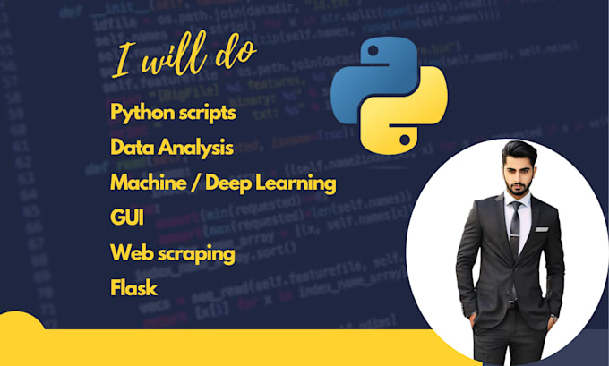Do any python projects, tasks, code, scripts and python programs by ...