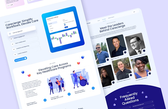do website UI design and uiux design in figma