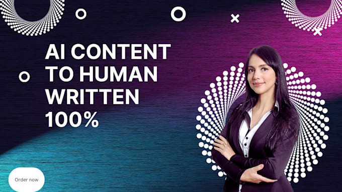 humanising ai content writing